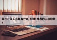 软件开发工具都有什么（软件开发的工具软件）